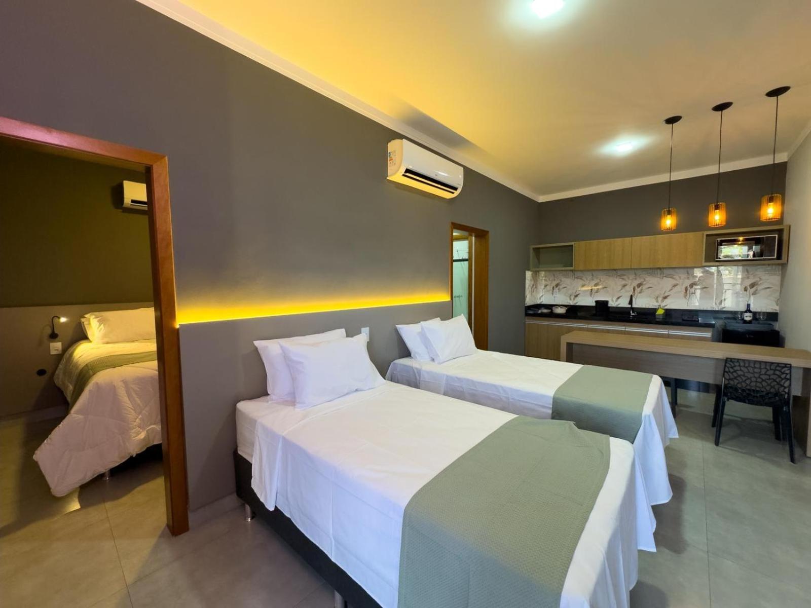 Ondara Flat Hotel Andradina Exterior foto