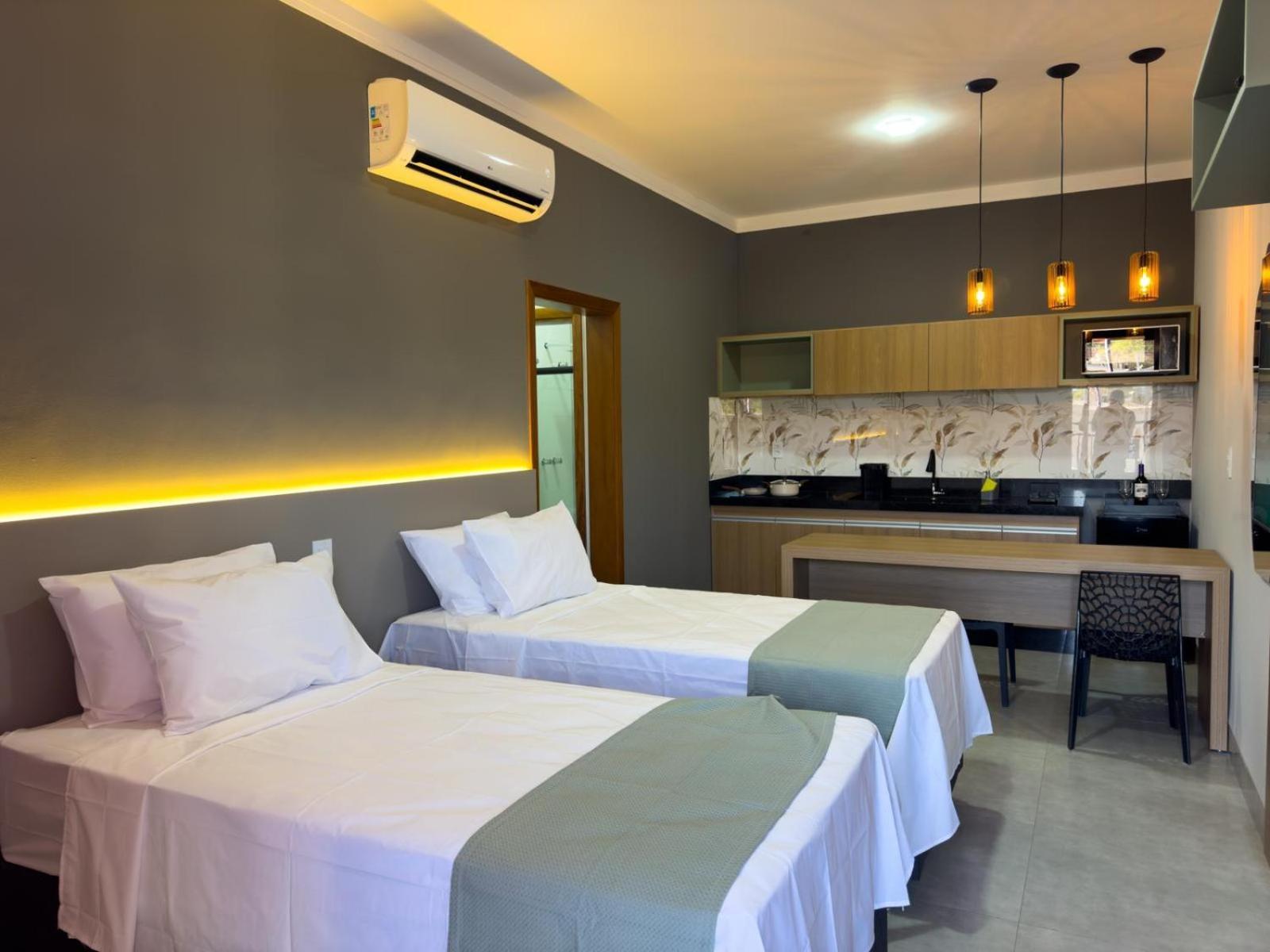 Ondara Flat Hotel Andradina Exterior foto